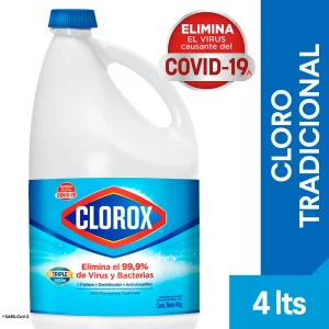 Cloro, Tradicional, Triple Acción, 4000 Cc, Clorox
